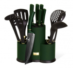 BerlingerHaus nugade ja k&ouml;&ouml;giriistade komplekt Emerald Collection, 12 tk.
