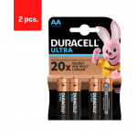 Patareid Duracell Ultra AA, 4 tk x 2 pakki