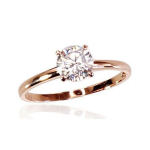 S&otilde;rmus punasest kullast Diamond Sky "Solitaire X", proov 585 4752263018976