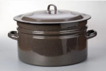 Kaanega emailpott, 25 l
