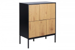 Kapp Seaford 4D, pruun/must