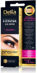 Kulmuv&auml;rv Delia Cosmetics Henna 15 ml, 1.0 Black