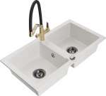 Graniidist k&ouml;&ouml;givalamu Mexen Mario koos segisti ja sifooniga, White+Black/Gold