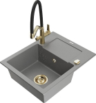 Graniidist k&ouml;&ouml;givalamu Mexen Enzo koos segisti ja sifooniga, Grey+Black/Gold