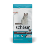 Schesir Sterilized &Light Fish steriliseeritud kassidele kalaga, 10 kg