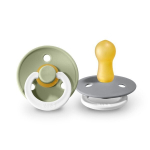 BIBS Colour Round GLOW - Sage glow / Cloud glow 0-6 months