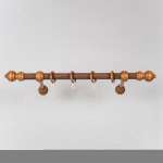 Kardinapuu BERGAMO &Oslash;28mm tume tamm, 120 cm