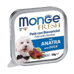 Monge Fresh pasteet pardit&uuml;kkidega, t&auml;iskasvanud koertele 100g
