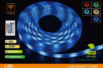 LED-riba 5 m mitmev&auml;rviline puldiga