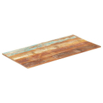 vidaXL ristk&uuml;likukujuline lauaplaat 60x140 cm 15&ndash;16 mm taastatud puit