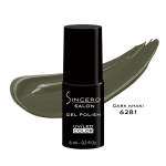 Geelk&uuml;&uuml;nelakk "Sincero Salon", 6 ml, "Dark khaki", 6281