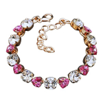 K&auml;ev&otilde;ru naistele DiamondSky &bdquo;Romantic Tenderness II (Rose)&ldquo; Swarovski kristallidega