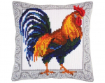 Tikkimiskomplekt padi "Gallia kukk" Collection D'Art 40x40cm