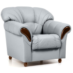 Tugitool Rosa, kaetud kangaga, jalad - p&auml;hkel