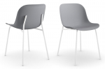 2-osaline toolikomplekt Notio Living Orca, hall/valge