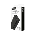Kruger & Matz 2A, 20000 mAh akupank, must