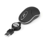 NGS Optiline Hiir - USB - 3 Nuppu - Must - Kaabel - 1000 dpi - Viskeritega - S&uuml;mmetriline