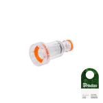 Sisekeermega 3/4" segisti&uuml;hendus filtriga Bradas WHITE LINE