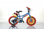 Laste jalgratas Dino bikes Superman 14", sinine/punane/kollane