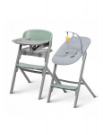 Multifunktsionaalne s&ouml;&ouml;gitool Kinderkraft Livy + lamamistool Calmee Olive Green