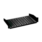 Riiul racki jaoks - DIGITUS - DN-19 TRAY-2-SW - RAL 9005 - 2U - 19 tolli