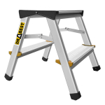 Kahepoolsed alumiiniumtrepid DRABEST DD2 150 kg