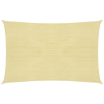 vidaXL p&auml;ikesepuri 160 g/m&sup2; beež, 2,5 x 4 m HDPE