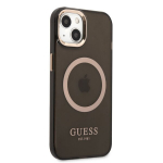 Guess Gold Outline Translucent MagSafe