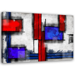 Seinapilt Geomeetriline abstraktsioon, 100x70 cm