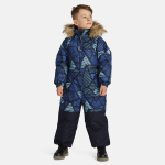 Huppa Laste talvekombe WILLE, classic blue pattern/ navy