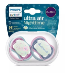 Lutid Philips Avent Ultra Air Night, 6-18 kuud, 2 tk.