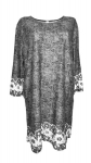 Tuunika naistele Kinga, hall/valge, XXXXL/XXXXXL