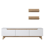 TV sektsioon Asir, 180x49x35 cm, valge