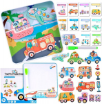 Magnetpusle pliiatsiga Politsei MalPlay