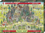 Puzzle 1000 Degano: Transilvaania loomaaia elupaik