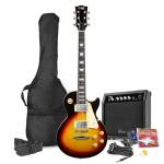 MAX GigKit elektrikitarripakett LP Style Sunburst