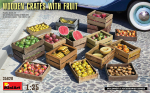 Liimitav mudel MiniArt 35628 Wooden Crates with Fruit 1/35