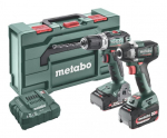 18V komplekt BS 18 L BL + SSW 18 LT 300 BL, 1x2,0Ah+1x5,2Ah, Metabo 685202000&MET