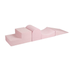 Pehmed ronimisklotsid lastele MeowBaby, roosa, 4 elementi