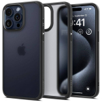 Spigen Ultra Hybrid iPhone 15 Pro Max, l&auml;bipaistev frost must