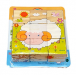 Lauam&auml;ng puidust klotsid - Lemmikloomad