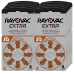 Rayovac A312 (PR41) kuuldeaparaadi patareid 10x8 tk