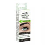 Henna kulmuv&auml;rv Venita Henna Color Powder, 1,0 Black, 4g