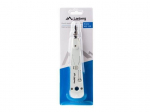 Kinnitusriist - Lanberg - NT-0001 - Valge - &Uuml;hilduv RJ-45/RJ-11 - Trapetsikujuline pressimine