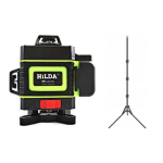 Lineaarlasernivoo Hilda 4D 3m statiiviga