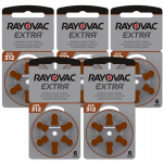 Rayovac A312 (PR41) kuuldeaparaadi patareid 5x6 tk, 30 tk