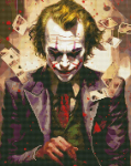 Teemantmosaiik Oh art Joker, 40x50 cm