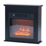 Elektriline Kamin Lykke, 2000W, Must