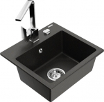 Graniidist k&ouml;&ouml;givalamu Mexen Milo koos segisti ja sifooniga, must