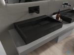 Konglomeraadist valamu Mexen Ava B/O, 80x46 cm, Black mat